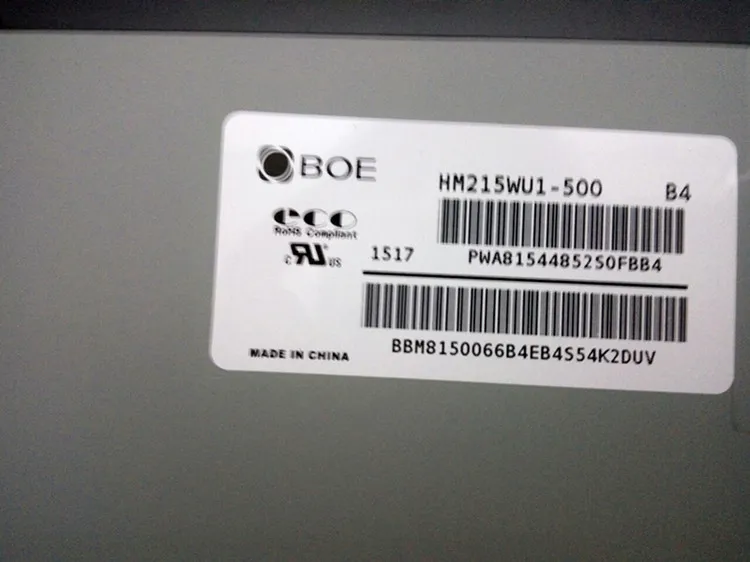 

Brand new original HM215WU1-500 HR215WU1-120/210 HT215F01-100