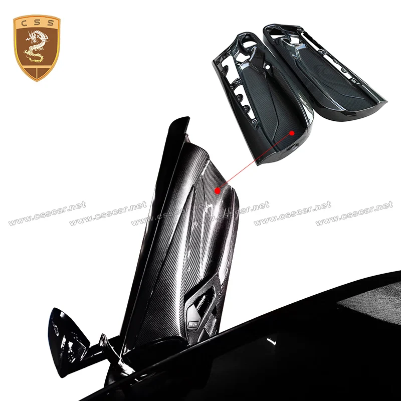 

New Fashion 100% Full Carbon Fiber For Lamborgini Aventador LP700 Door Side Panel Interior Trimming CAR INNER DOOR HANDLE TRIMS