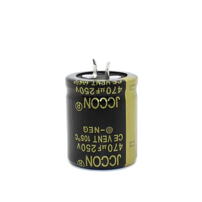 250v470uf JCCON سميكة القدم كهربائيا مكثف حجم 25x30 22*40 العاكس السلطة