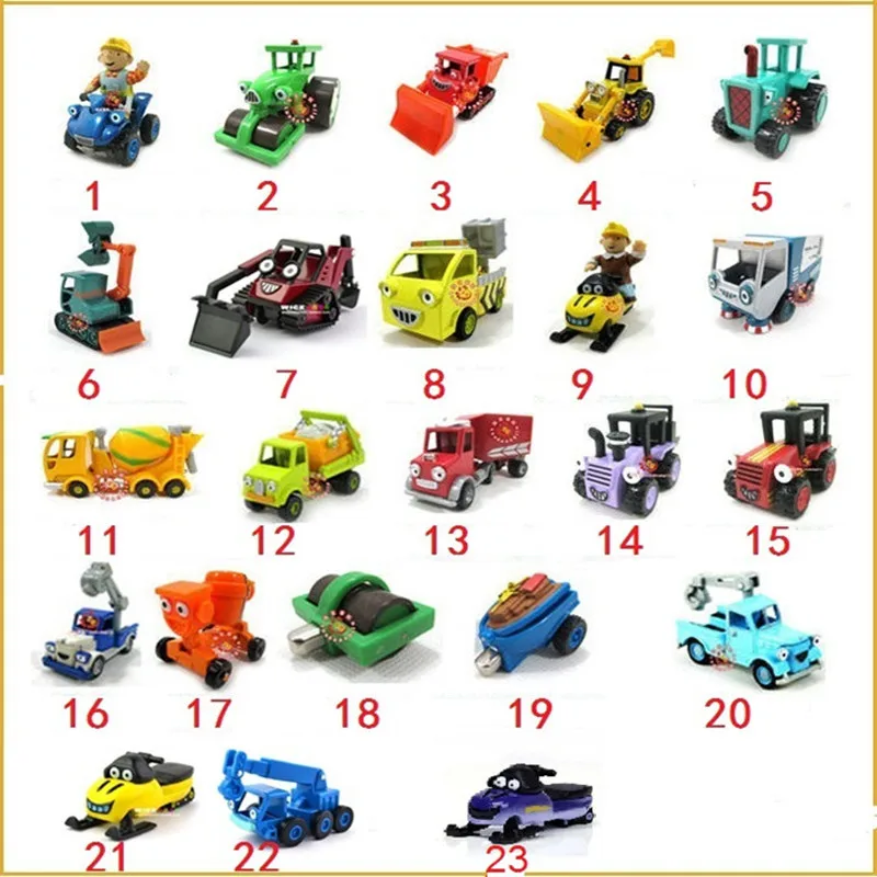 Alloy Toy Car Model Bob The Builder Engineer Metal Construction Vehicles  TRIX Sumsy Benny Lofty Please Choose As You Like