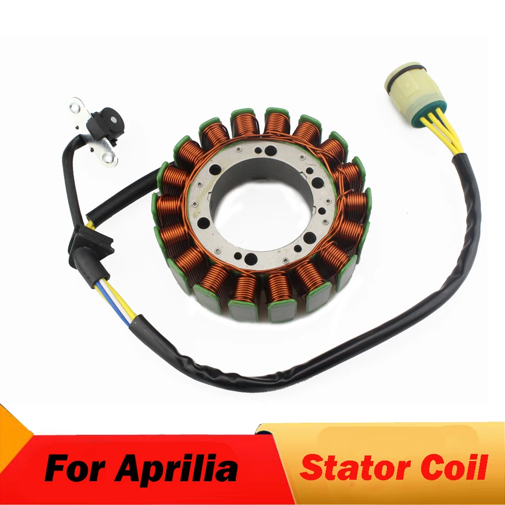 

Motorcycle Generator Magneto Stator Coil For Aprilia RSV1000 Tuono RSV1000 Mille R SL1000 Falco 2000 2001 2002 2003 AP0295830