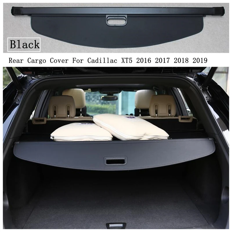 

Rear Cargo Cover For Cadillac XT5 2016 2017 2018 2019 Privacy Trunk Screen Security Shield Shade Auto Accessories