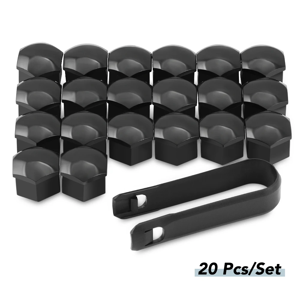 20Pcs Car Wheel Nut Caps for Seat LEON ST FR FR+ CUPRA Ibiza Altea Cordoba Toledo Alhambra Arona Ateca