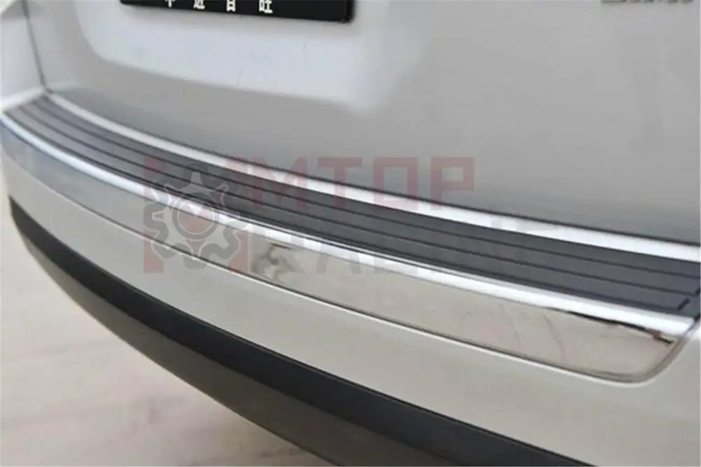 

Rear Bumper Protector Guard Sill Plate Cover For Jeep Patriot 2011 2012 2013 2014 2015 2016