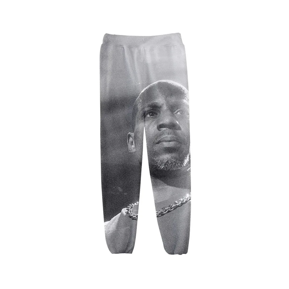 Hip hop rapper dmx calças de suor 3d joggers calças masculinas/femininas calças casuais hip hop moletom pantalon homme streetwear