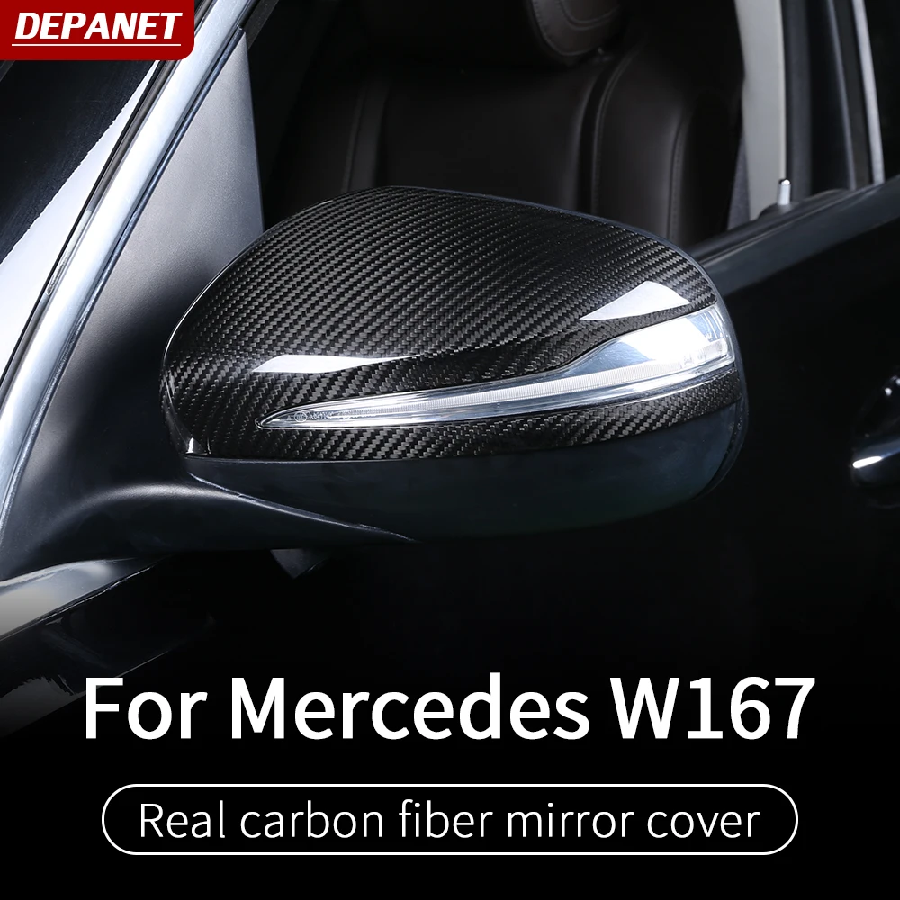 

Rear mirror trim For 2020-2024 Mercedes gle w167 benz GLS x167 supplies v167 gle G w464 carbon gle 350/amg 450 amg accessories