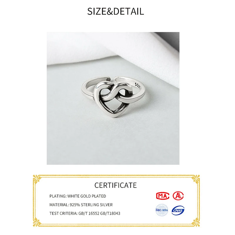 Bfclub Silber Farbe Party Ringe für Frauen aushöhlen Sterne Frankreich einfache Wellenmuster kreative Design Braut Schmuck Geschenke