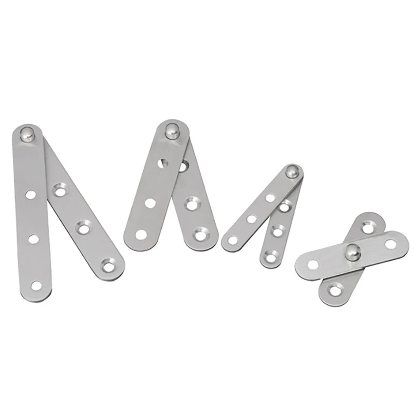 1pcs Door Rotating Hinge Window Door Hinges Stainless Steel 360 Degree Upper and Lower Hinge Furniture Hardware Accessories