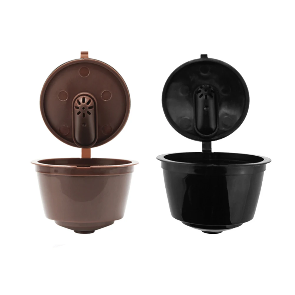 2/3Pcs Cafe Reusable Coffee Capsule for All Nescafe Dolce Gusto Models Refillable Filters Baskets Pod Soft Taste Sweet