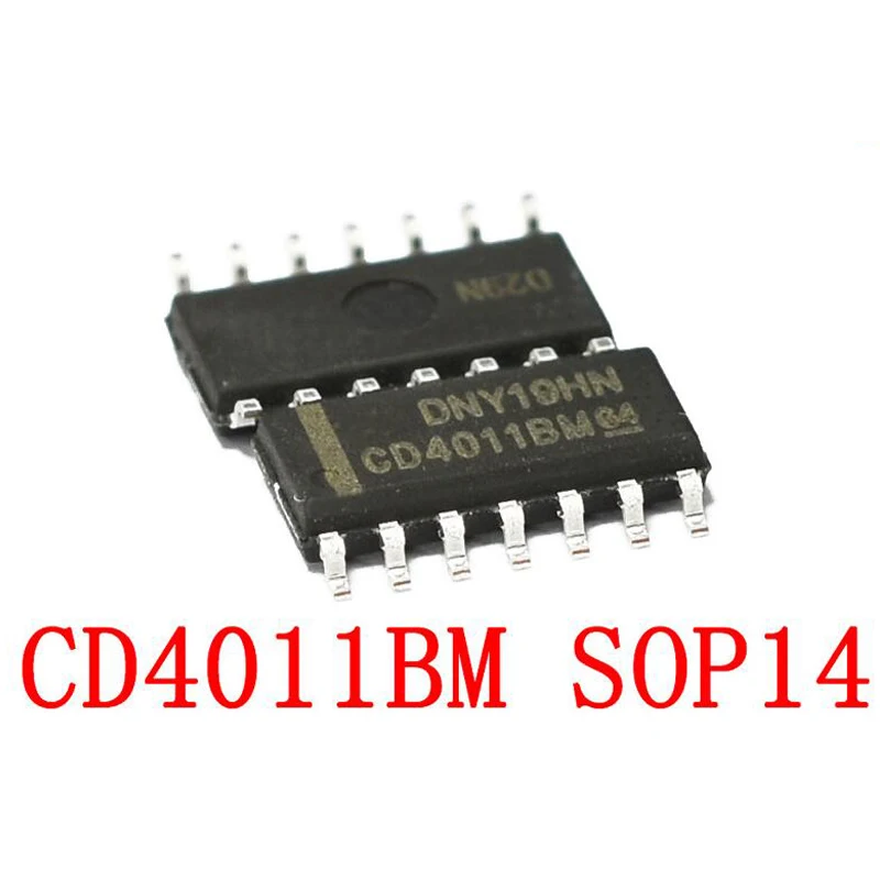 10-20PCS CD4011BM SOP14 CD4011B CD4011 4011 SOP-14 SMD New and Original IC Chipset