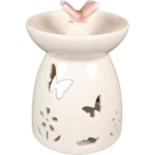 Atak Attach White Butterfly Design Censer