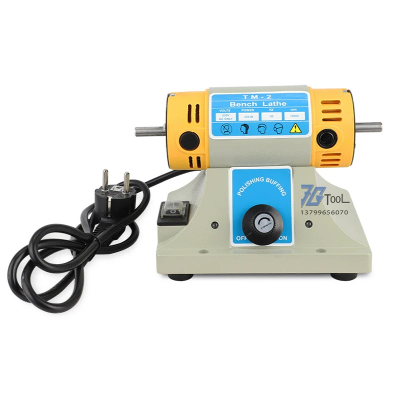 TM-2 Multifunctional Cloth Wheel Grinding Machine Stepless Speed Control Lifting Mill Jewelry Polishing Machine