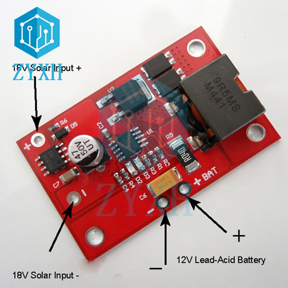 

BMS 12V 3A MPPT Solar Charge Controller VRLA Lead-acid Battery Charging Board With Automatic Recharge/Overvoltage Protection