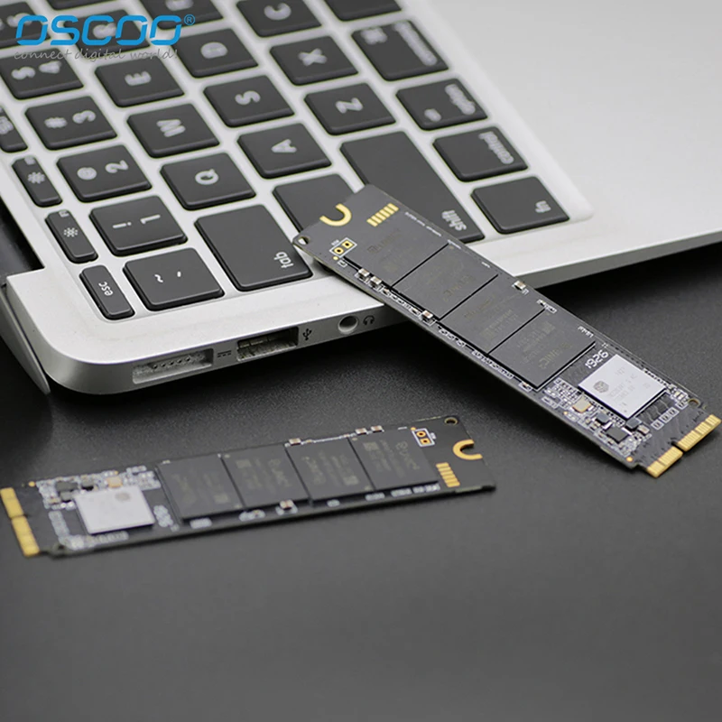 OSCOO  PCIe SSD for Mac/MacBook Air/Macbook Pro SSD NVMe Hard Drive 3D NAND SSD for Apple SSD  256GB 512GB 1TB