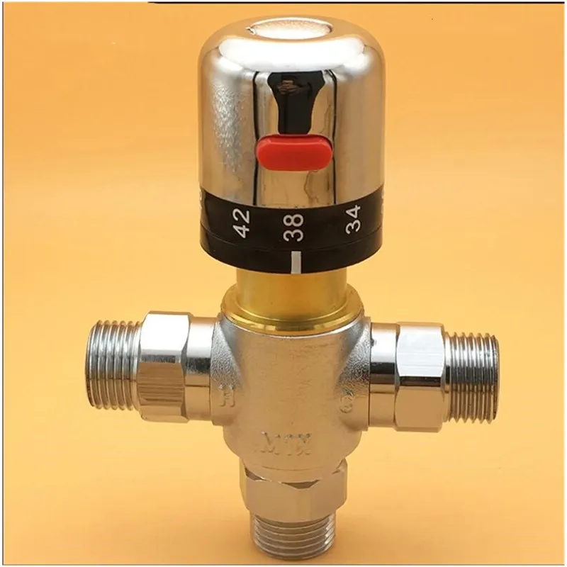 

Vidric (G1/2) Brass Thermostatic Valve, Water Temperature Thermostatic Mixer Valve,thermostatic shower valve