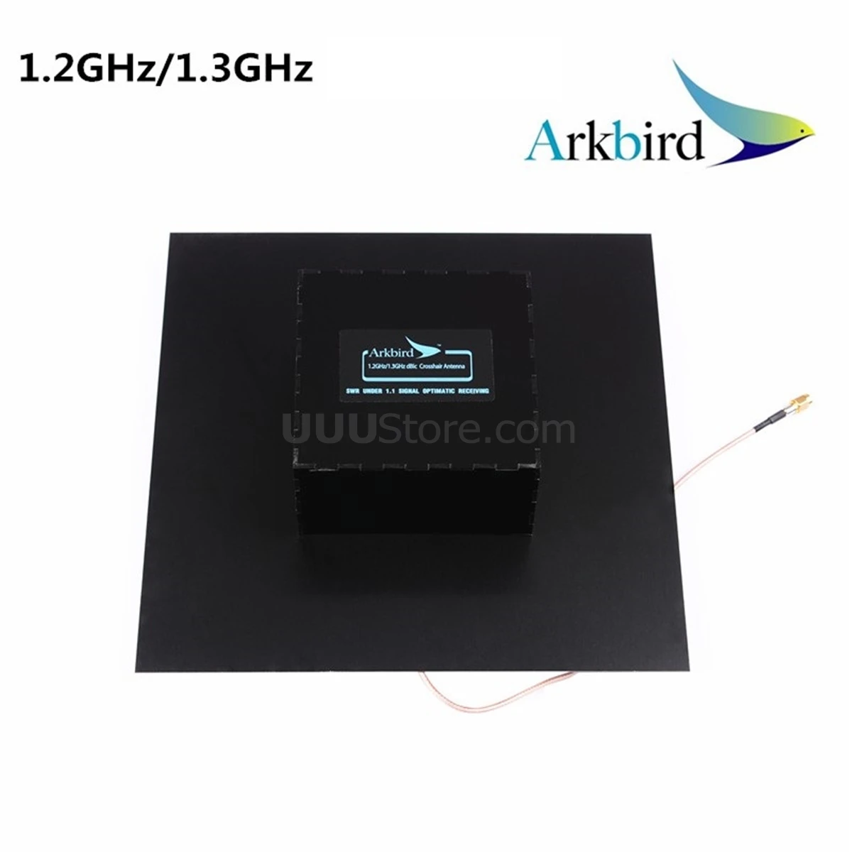 Arkbird High Gain Directional Panel 1.2g 1.3g 1.2GHz 1.3GHz FPV Cross Antenna-10 DB for 1.2g transmitter and receiver long range