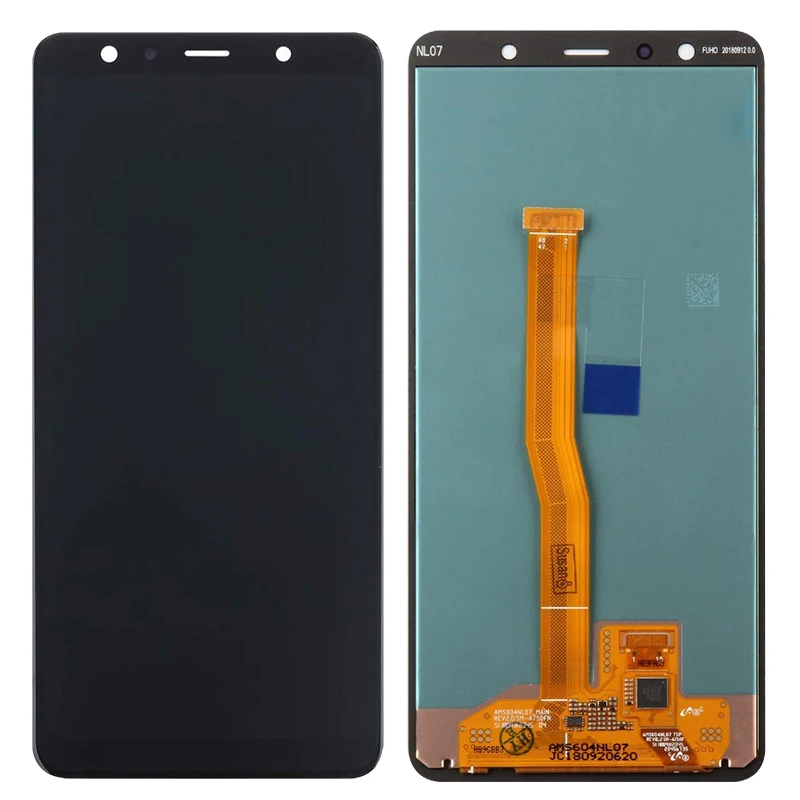 Imagem -04 - Tela Lcd Amoled para Samsung a7 2023 Tela A750 com Moldura 60 A750f Sm-a750f A750fn A750g