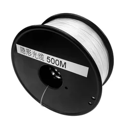 TAC-Invisible Optical Fiber Cable, Indoor SM Bend, Insensitive Fiber, 0.9mm, 100m, 200m, 300m, 500m, 1000m, 2000m