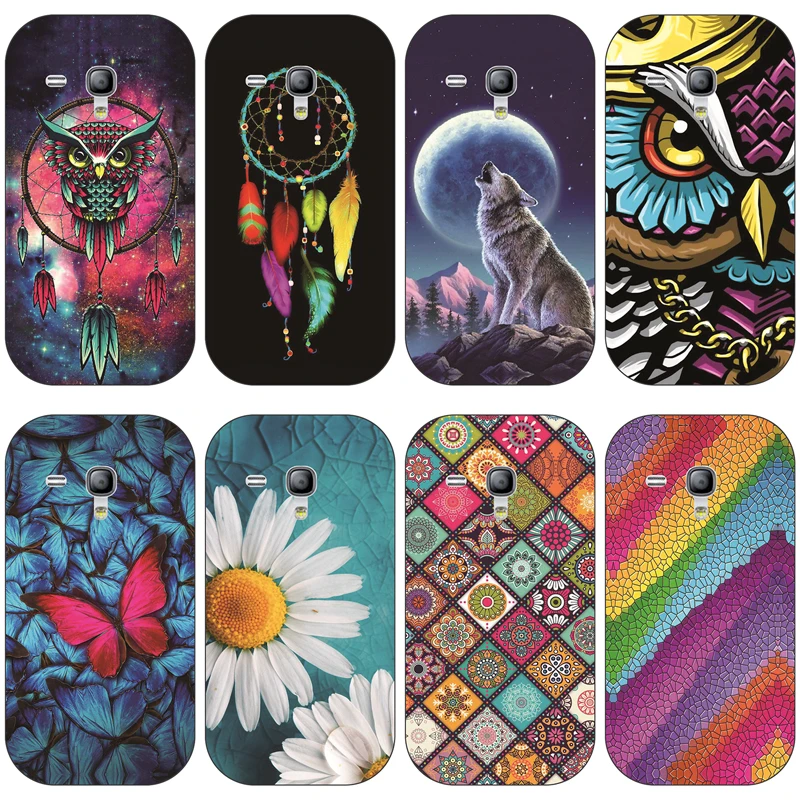 For Samsung Galaxy S3 Mini i8190 GT-i8190 Cases Soft TPU Silicon Phone Back Cover S3MINI phone back Case etui bumper funda coque