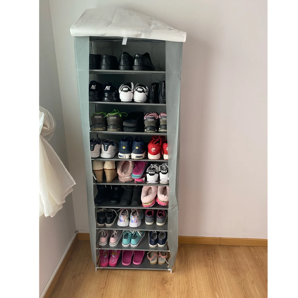 Multi-layer Simple Shoe Cabinet DIY Assembled Space-saving Szafki na Buty Shelf Home Dorm Storage Close Dustproof Szafka na Buty