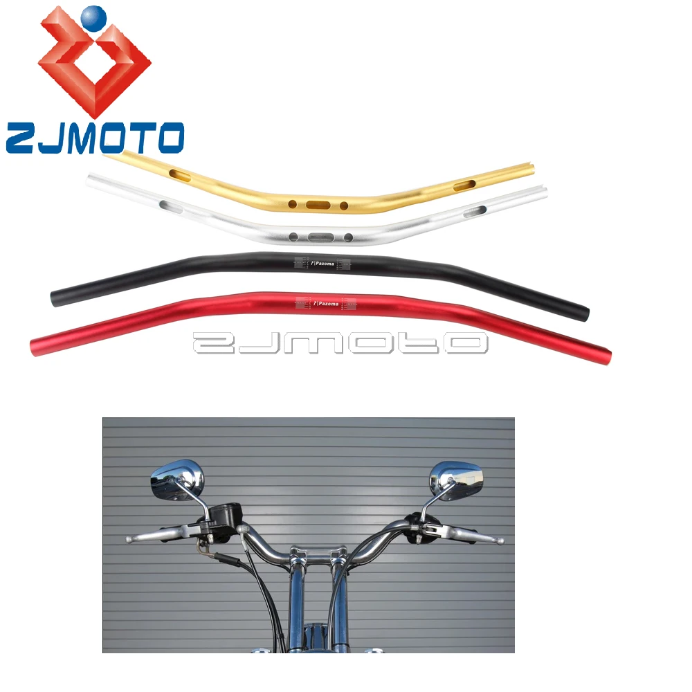 1-1/4 Inch Diameter Tapered Moto Style Handlebars Motorcycle Hand Control Motorbike Drag Bars For Harley Dyna Street bob Softail