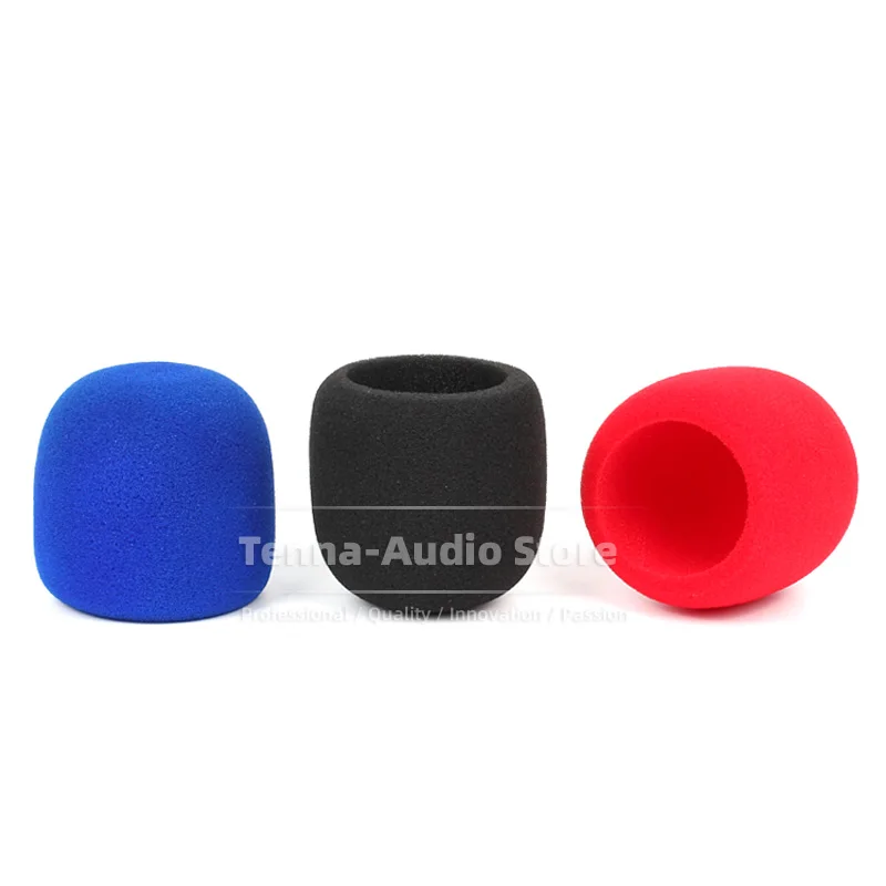 Zwarte Microfoon Voorruit Stofdicht Foam Screen Winddicht Voor Razer Seiren Mini Pop Filter Spons Shield Mic Voorruit Cover