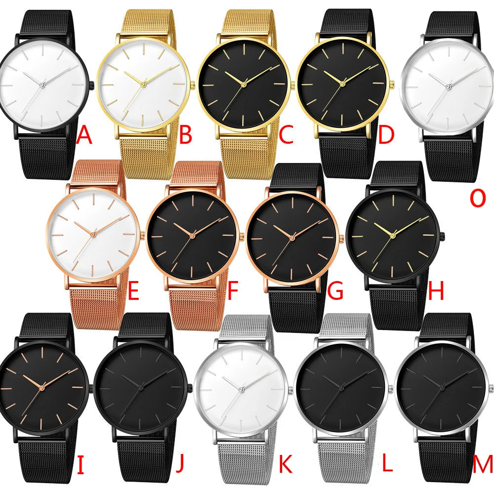 Minimalist Men's Watch NO LOGO Rome number Thin dial Leather Belt Fashion Simpler Watch Clock Reloj Cheap Watch Quartz Movement