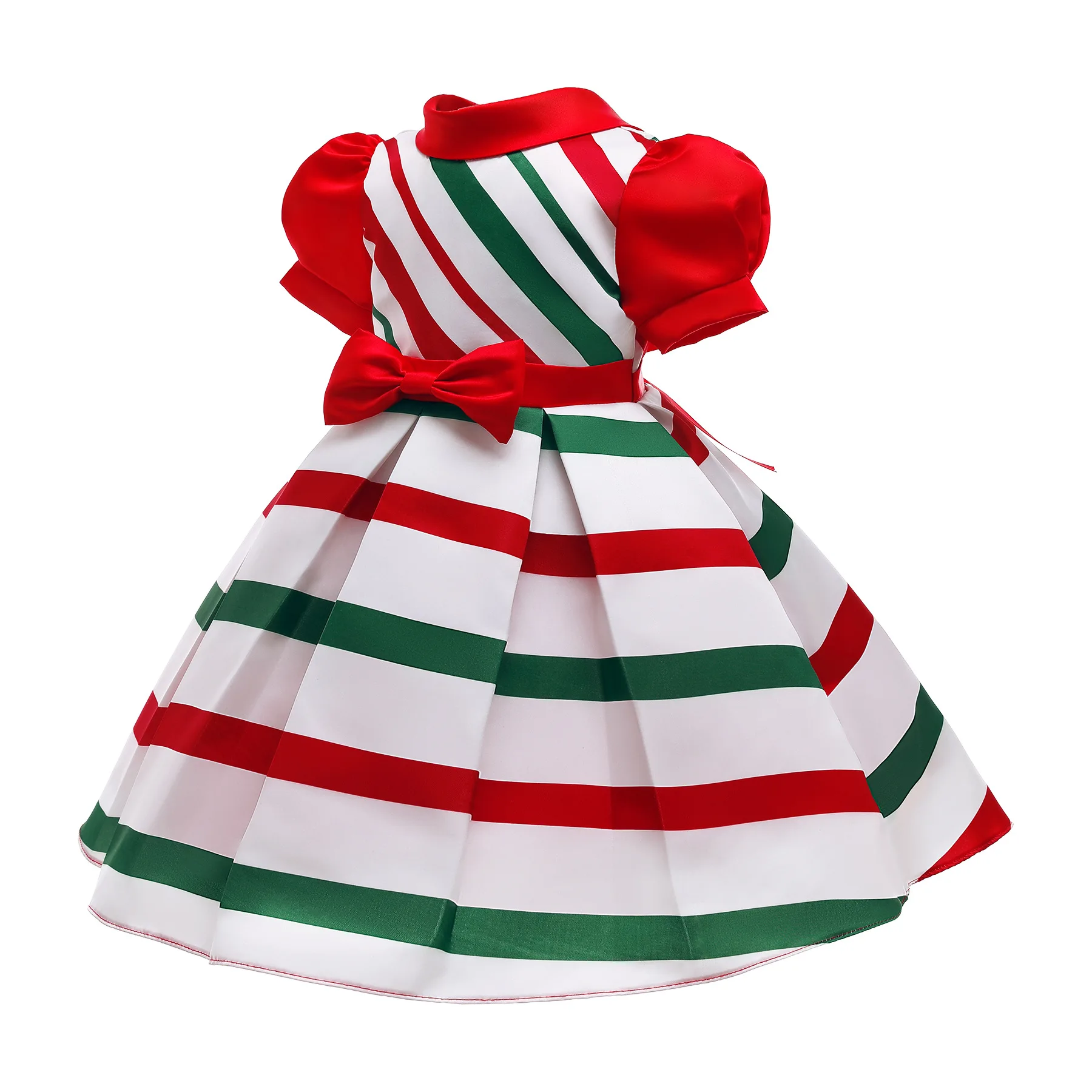 3-10 years old children\'s princess dress girl stripe dress girl baby birthday party Christmas evening dress girl princess dress