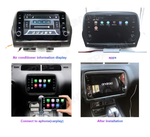 For Chevrolet Camaro CC 2010-2015 car radio android Car GPS Navigation Stereo Unit Multimedia Player Auto Radio