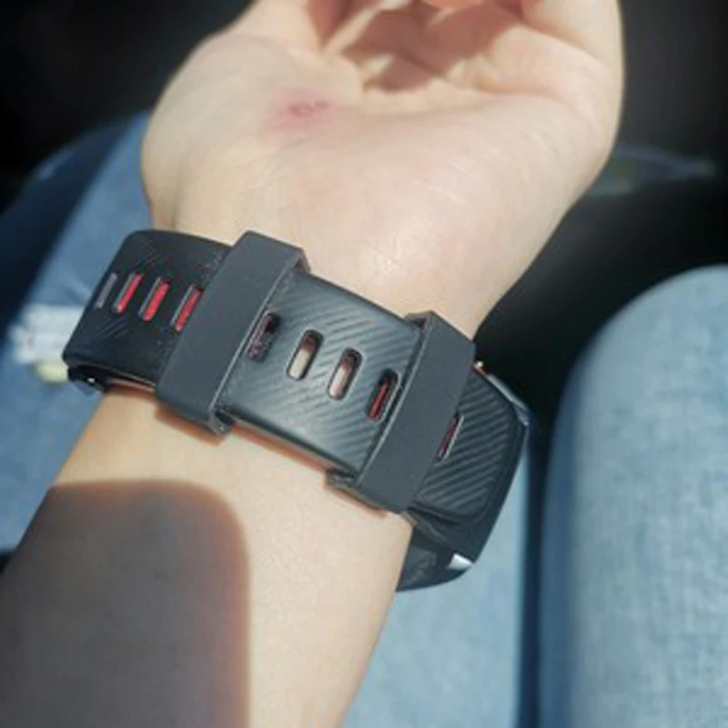 5 шт., резиновые ремешки для часов, 18/20/22/24 мм