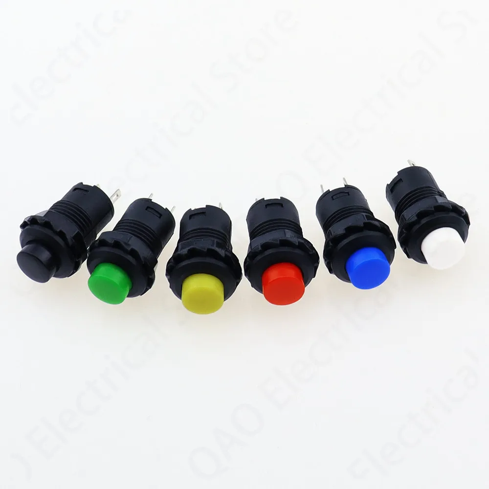 10pcs DS-228 On / off latching or Momentary push button Switches  locking car dashboard dash boat 12V DS-428