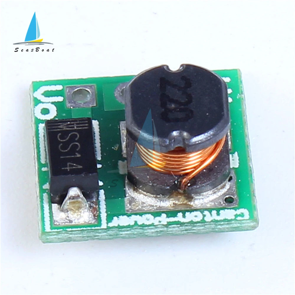 0.9-5V To 5V DC-DC Step Up Power Module Voltage Boost Converter Board 1.5V 1.8V 2.5V 3V 3.3V 3.7V 4.2V To 5V