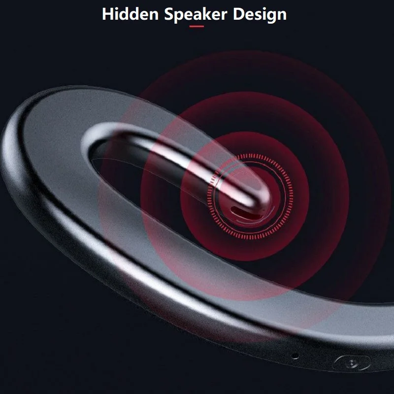 Беспроводные наушники с костной проводимостью, Bluetooth-наушники с ушным крючком 4,2, Спортивная стереогарнитура для ноутбука, планшета Xiaomi для iPhone 7 8 X