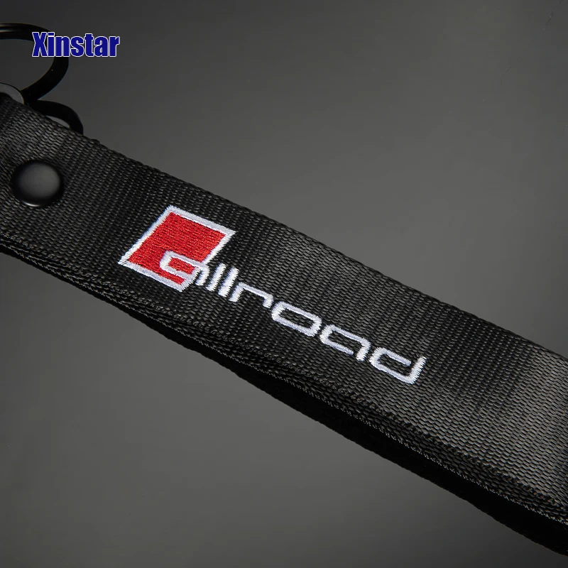 Lastest Design Allroad Nylon Car Key Ring  For Audi A4 A6