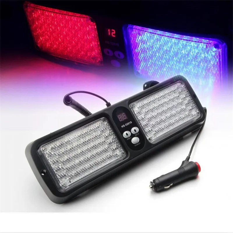 Car Truck Sun Visor panel Strobe Windshield Police Strobe Sun visor Emergency Hazard Warning Flashing Signal Car Truck Fog lamp