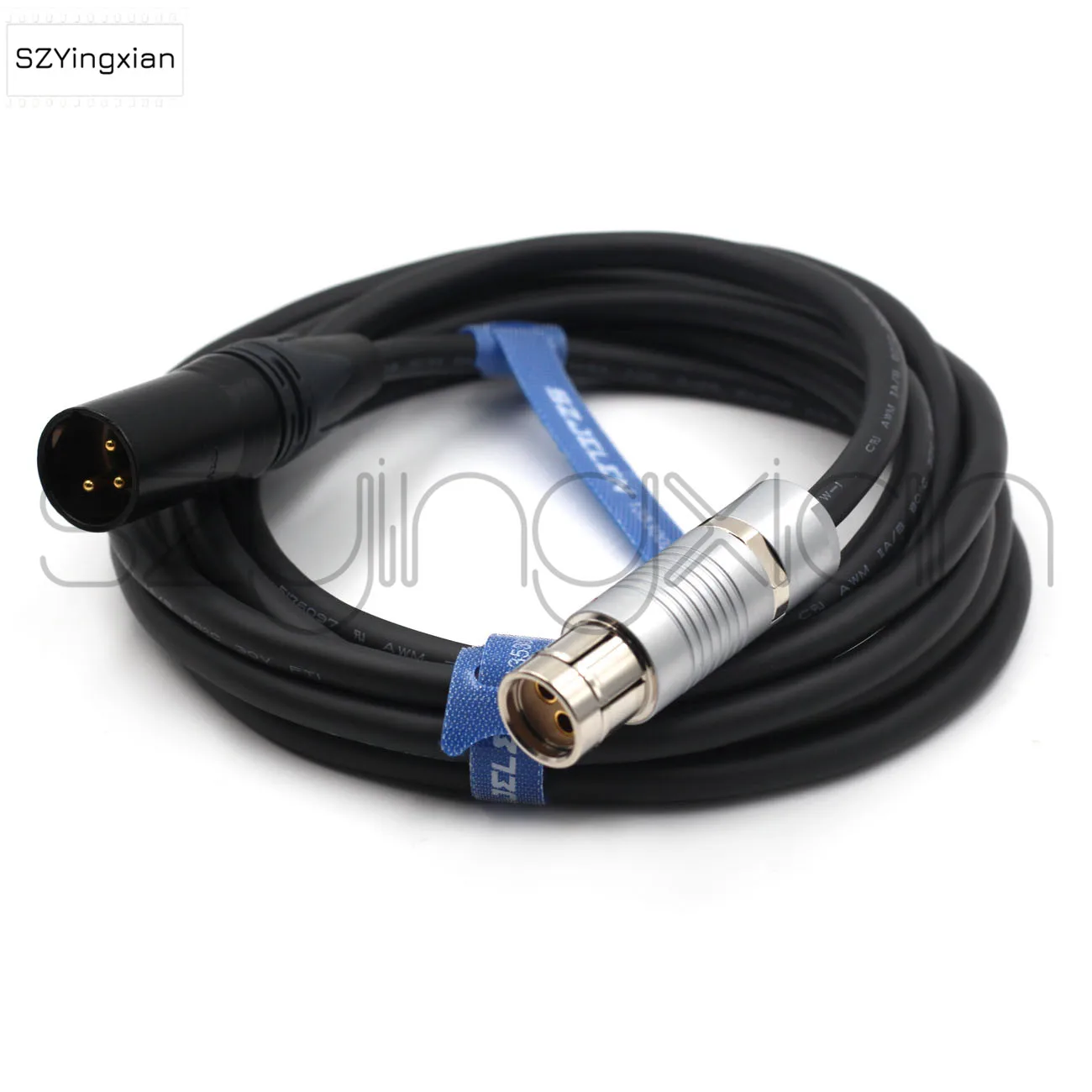 ARRI ALEXA XT, SXT, XT Camera Power Cord,  Battery XLR 3-Pin Male 3F 2Pin Female