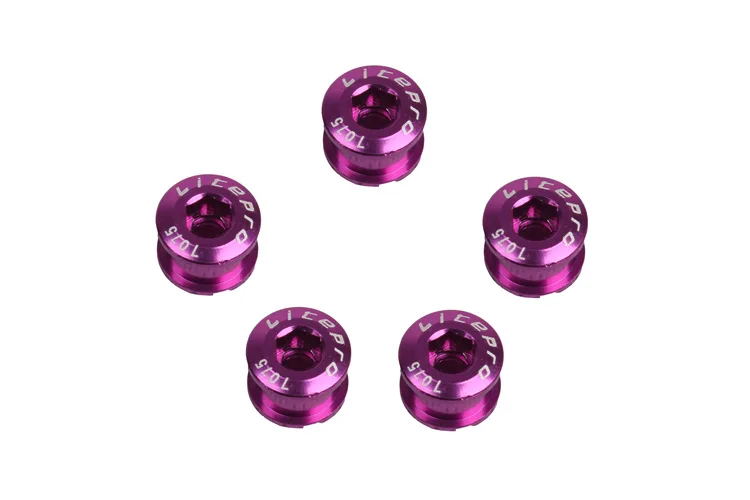 Litepro MTB Mountainbike Einzelne Schrauben Kurbelgarnitur Schraube Rennrad Disc Schnecke Für Kettenblatt Teile Zubehör 5 Teile/los – Detail 8