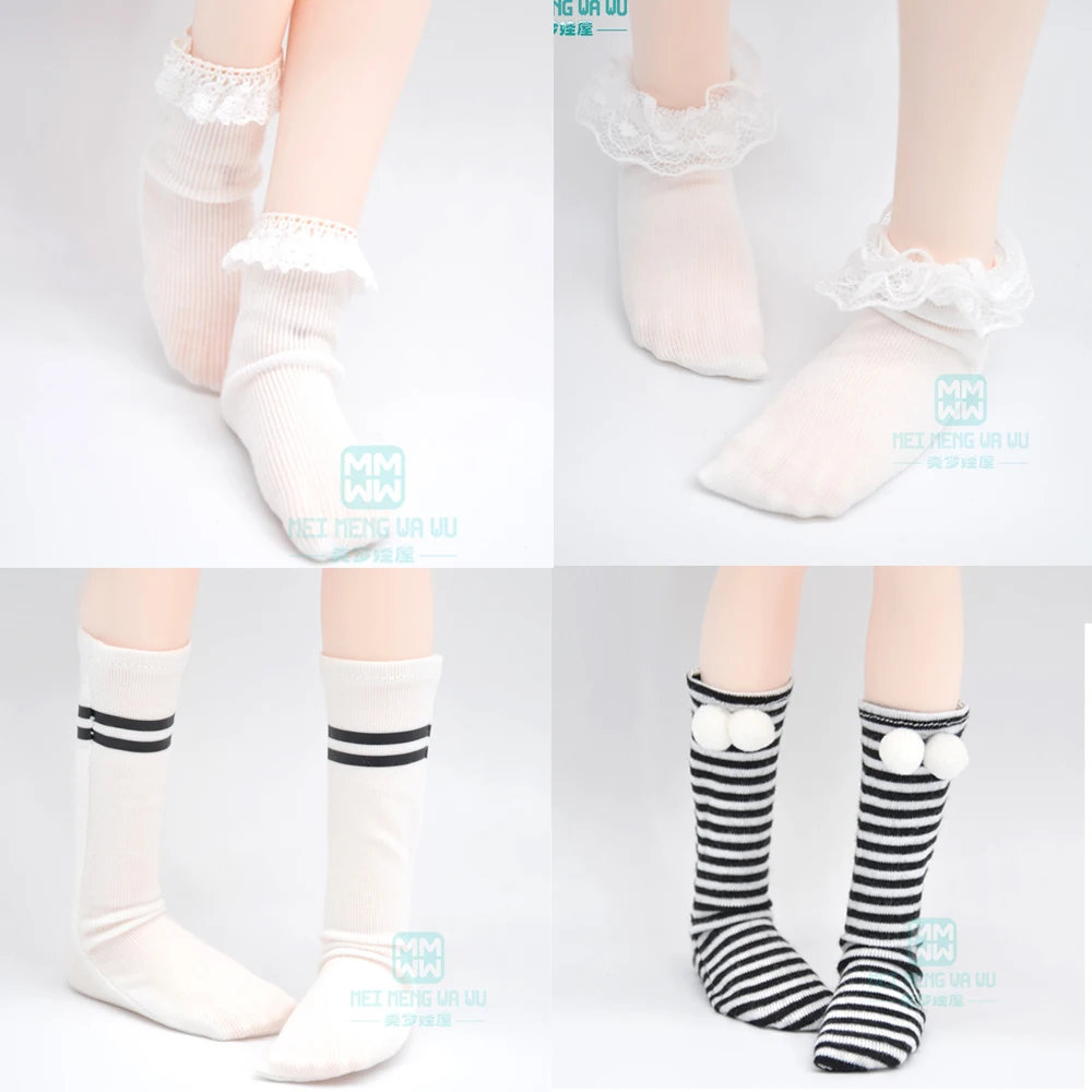 BJD Socks, stockings, lace stockings fits 1/3 1/4 1/6 BJD DD SD MYOU YOSD GEM,XAGADOLL doll Accessories