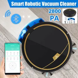 MI Robot Aspirador de pó, App inteligente, controle remoto, máquina de limpeza, 2800PA, varrer piso, molhado, seco, casa