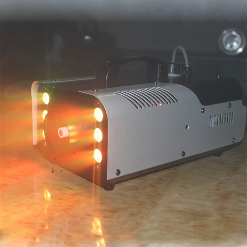 Imagem -03 - Rgb 3in1 Led Fumo Máquina Fio Controle Remoto Nevoeiro Máquina Colorido Disco dj Stage Light Effect Fogger Equipamento 900w