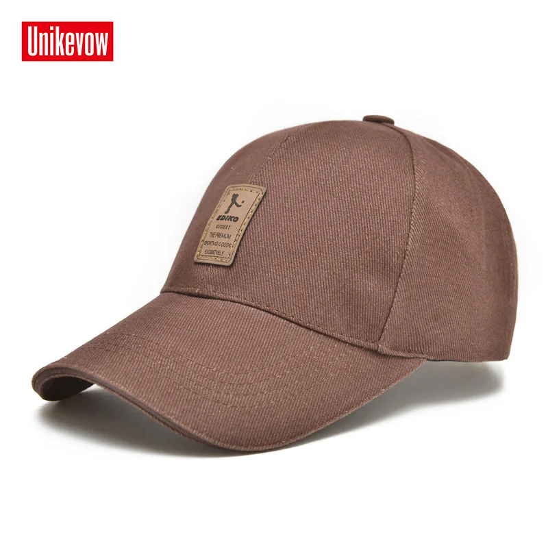 UNIKEVOW 9 Colors Baseball Cap Men\'s Adjustable Cap Casual leisure hats Solid Color Fashion Snapback Summer Fall hat