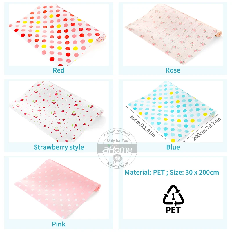 Reusable Drawer Mat Paper Cabinet Liner Moisture-proof Waterproof Dust Proof Non-Slip Kitchen Tailorable Table Shelf Liner Pad