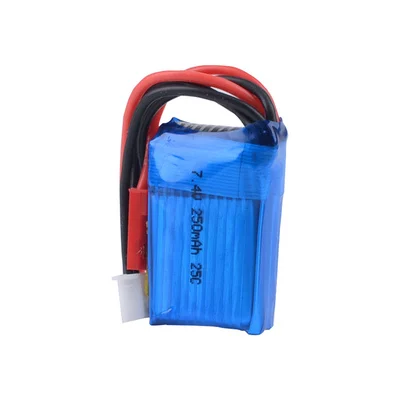 2 3 pcs 7.4V 250mAh 25C 2S Short Card li-po Battery For Mini Remote Control Car 1/35 Rc Mini Helicopter