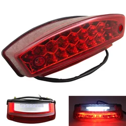 3 Wire Motorcycle LED brake light Plate number Lighting case for DUCATI MONSTER M400 M750 M900 M1000 for S4R Taillight