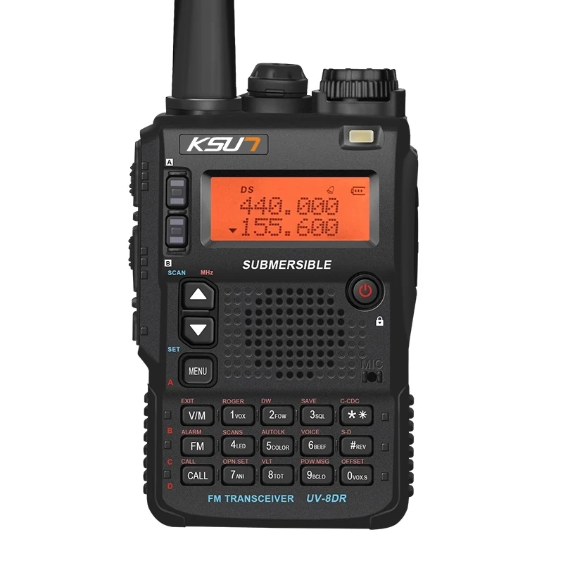 Walkie Talkie daleki zasięg 10W do polowań i sprzętu anteny komunikacyjne Sdr Transceiver Radio Fm skaner częstotliwości