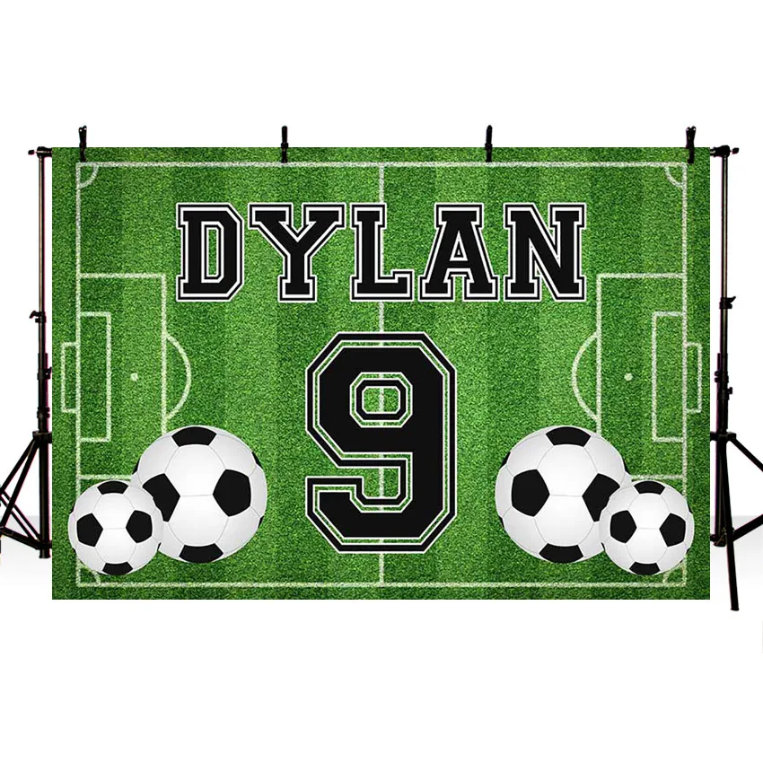 خلفية عيد ميلاد أولادي من Mehofond للتصوير الفوتوغرافي لملعب كرة القدم والرياضة ملصق استحمام الطفل خلفية للتصوير الفوتوغرافي للاستوديو