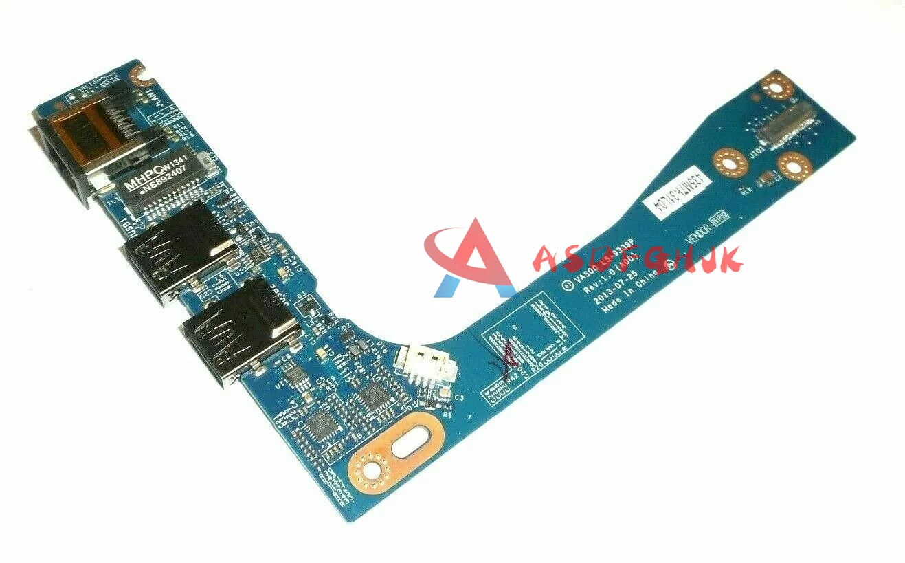 original for Dell Alienware m17x r5 USB/Ethernet port board wh486 ls-9339p   Tested Fast Ship
