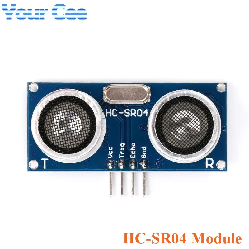 HC-SR04 Distance Ranging Sensor Module Ultrasonic Wave Detector HCSR04 HC SR04  Test Board Bracket for Arduino