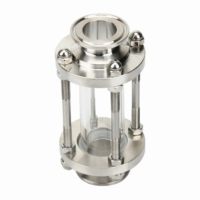 

57mm-159mm Anti-Corrosion Stable Diopter Polishing Multipurpose Sight Glass Flow Wear Resistant Sanitary Fitting Stainless Steel