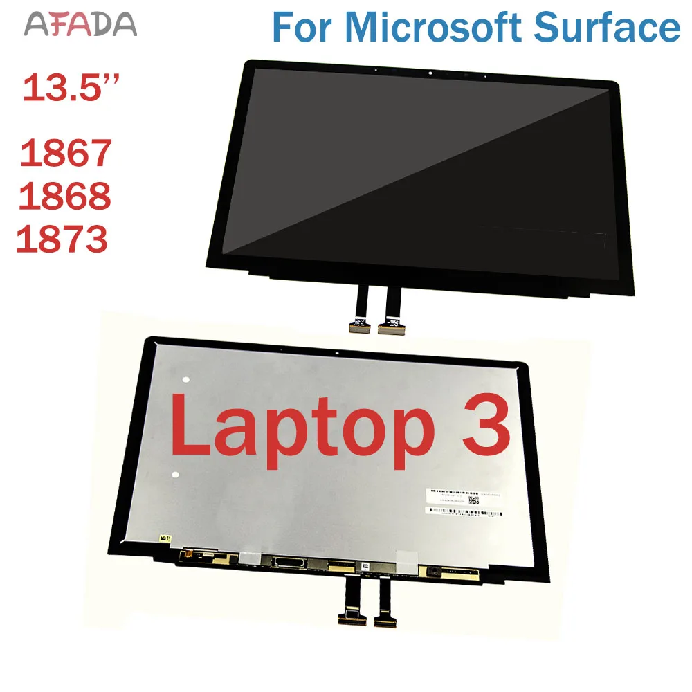 

13.5" LCD For Microsoft Surface Laptop 3 1867 1868 1873 LCD Display Touch Screen Digitizer Assembly Replacement Surface Laptop3